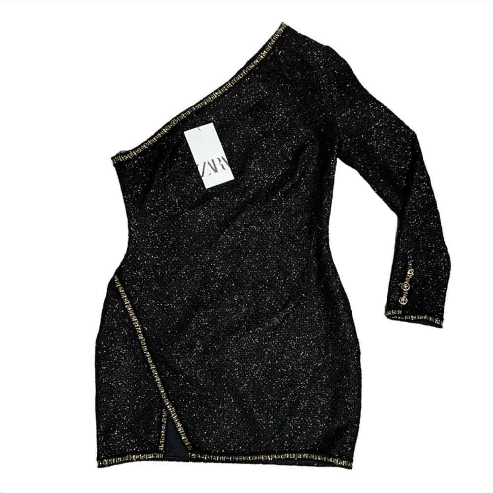 🆕ZARA SS21 ASYMMETRIC MINI DRESS